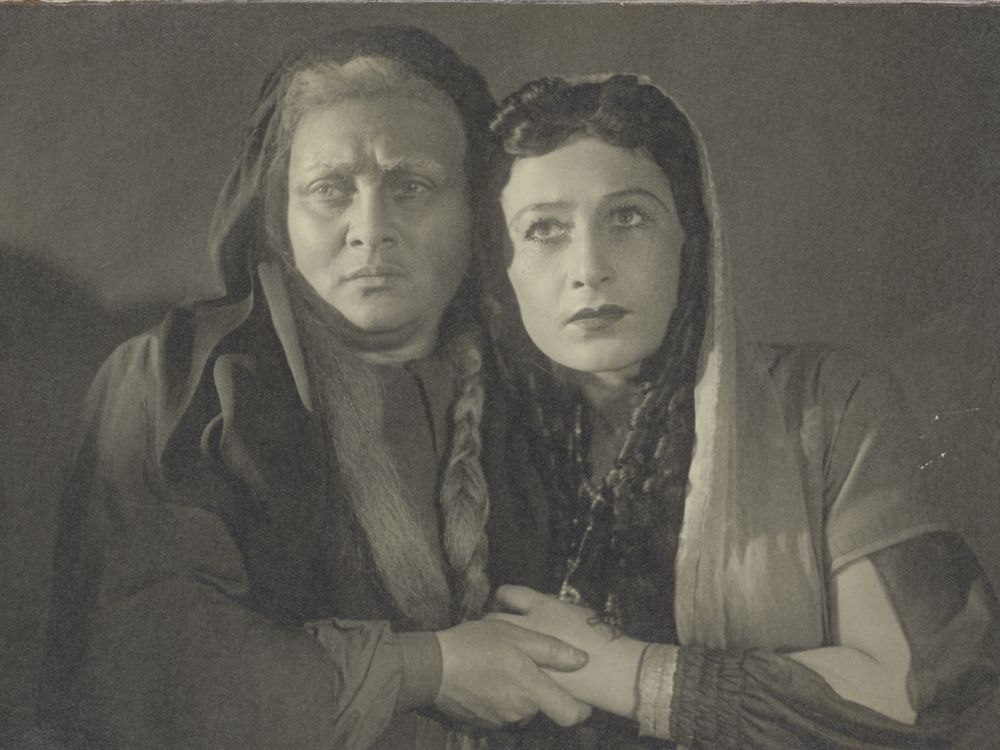 Nekhama Sirotina in "The Spaniards," photograph, 1941